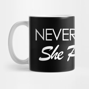 never the less Mug